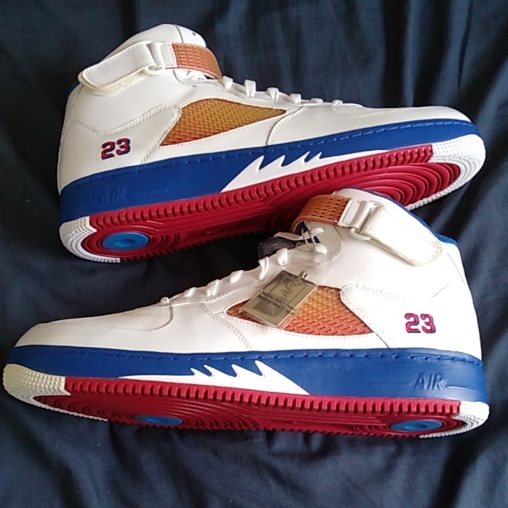Air Jordan 5 Fusion "Varsity Red Blue Ribbon"